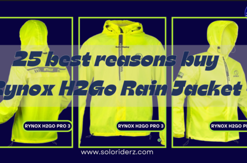 rynox h2Go pro 3 rain jacket