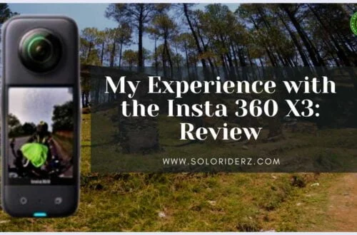 Insta 360 X3 solo travel adventures